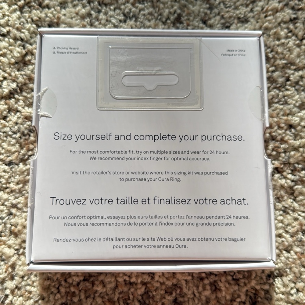 Oura Ring Sizing Kit - Picture 2 of 2